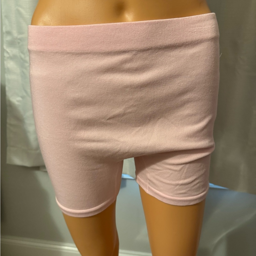 Cute Free People Intimately size L light pink pull on shorts new